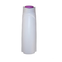 400 ml shampoo bottle HDPE push on cap all colors customer private logo  flip top